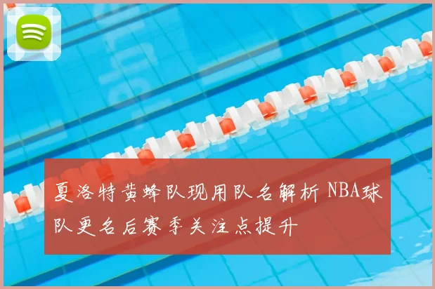 夏洛特黄蜂队现用队名解析 NBA球队更名后赛季关注点提升